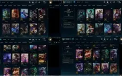 Conta lol ouro3 - lvl 37 - 35 champs