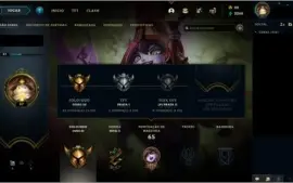 Conta lol ouro3 - lvl 37 - 35 champs