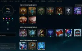 Conta League of Legends Full Acesso - 48 Skins - Rammus REI
