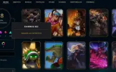 Conta League of Legends Full Acesso - 48 Skins - Rammus REI
