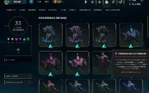 Mestre com TODOS os Champs e 41 Skins ( 28 PDL )