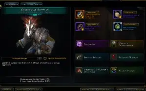 Conta neverwinter, personagens com 50k+ item lvl