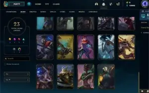 Conta diamante ex mestre com skin ultimate