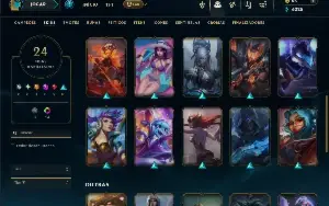 Esmeralda 2 (ex mestre) com 55 Champs e 24 Skins