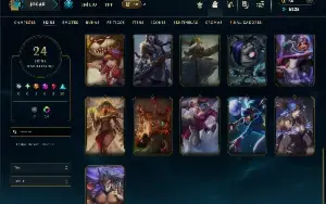 Esmeralda 2 (ex mestre) com 55 Champs e 24 Skins