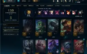 Esmeralda 2 (ex mestre) com 55 Champs e 24 Skins