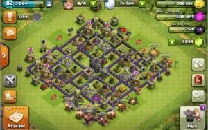 clash of clans cv9 barato