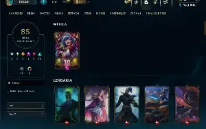 Bronze 2 com TODOS os Champs e 85 Skins ( MONO SUP )