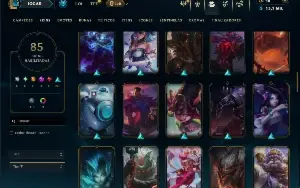 Bronze 2 com TODOS os Champs e 85 Skins ( MONO SUP )
