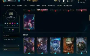 Bronze 2 com TODOS os Champs e 85 Skins ( MONO SUP )