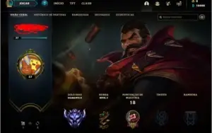 Conta Diamante 2 com 67% de winrate e level baixo