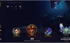 Conta League of Legends Diamante 5 md3
