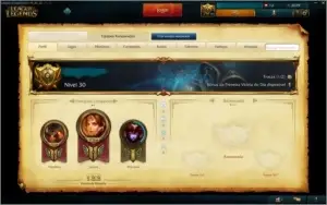 Conta LOL Gold V 2015 - MD10 por jogar