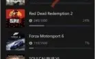 Conta Xbox Live com vários jogos