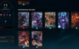 Conta Gold 2 Com Mmr Excelente - Skin's Mitica!