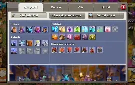 Conta Clash of Clans Cv 16