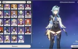 Genshin impact - 7 personagens 5⭐ estrelas mais arma 5⭐