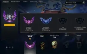 Conta Mestre League of Legends