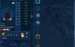 Conta com Omegamon Alter B e Zwart D Servidor omegamon