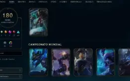 Conta de lol 2012 lvl 188 - 180 skin, 3 ultimate - 62 legado
