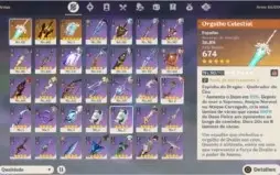 conta ar 55, 6 personagens t5 e 4 armas t5