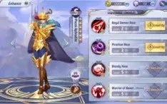 SAINT SEIYA - CONTA P2W TOP - A17 PEIXES