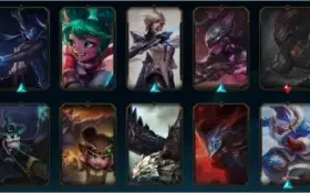 Acc lv.131 Gold com várias skins