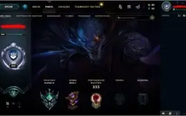 Conta Platina 90 campeões 44 skins
