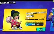 Conta brawl stars 1 lendária passe Bob esponja, barato pelas