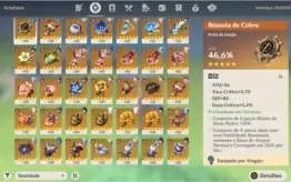 7 PERSONAGENS 5* e 3 ARMAS 5*