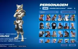Conta rara de fortnite  com clube, passe e 2000 v-bucks