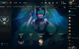 League of Legends - Conta LVL 188 - Season 3 - 106 Skins
