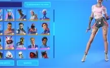 conta fortnite  varias skins picartes e tudo mais