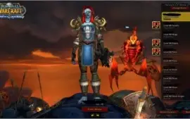 Vendo Conta WoW server Private LineBr-Heroes of WoW