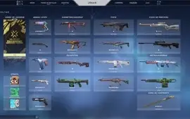 Conta Valorant Ouro 3 - 23 SKINS + de 1800 Gastos
