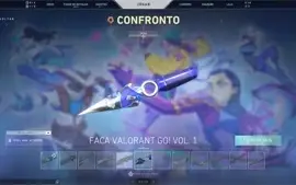 Conta Valorant Ouro 3 - 23 SKINS + de 1800 Gastos