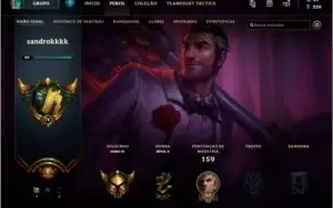 CONTA LOL:  49 CHAMPS / GOLD 4 / 13 SKINS