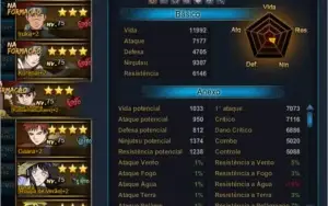 Conta top1 s433 Naruto online
