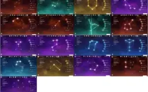 Genshin Impact -Conta ar 56, 10 perso - 5 estrelas, 4 armar