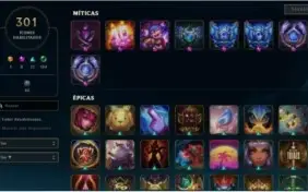 Conta D4, 153 skins