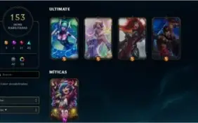 Conta D4, 153 skins