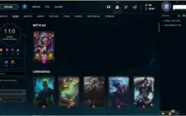 Conta lol com tyze triunfante Platina iv