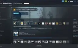 CONTA STEAM CSGO PRIME MEDALHA 2017 E LEALDADE LEVEL 13STEAM