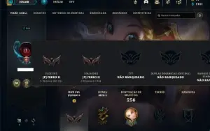Conta Ferro 2 com 91 Champs e 75 Skins + 2 Prestigios