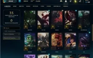 Conta Diamante 4 com 31 Champs e 3 Skins