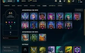 Conta Diamante 4 com 31 Champs e 3 Skins