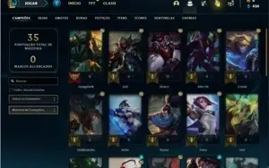 Conta Diamante 4 com 31 Champs e 3 Skins
