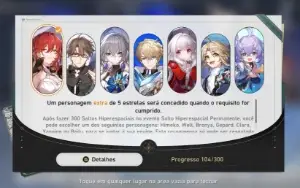 Honkai: Star Rail Blade + Assinatura + Luocha + Jing Yuan