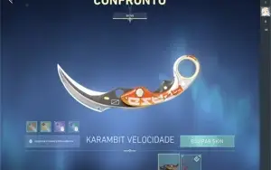 VALORANT CONTA IMORTAL 2 COM COLEÇÃO GAIA E KARAMBIT DO PASS