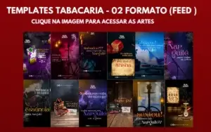 Pacote Premium ARTES para Louge E Tabacaria (100% Editável)